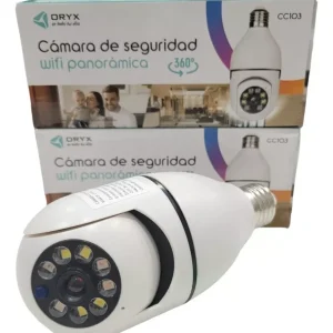 Cámara De Seguridad Foco Con Wifi Oryx Cc103