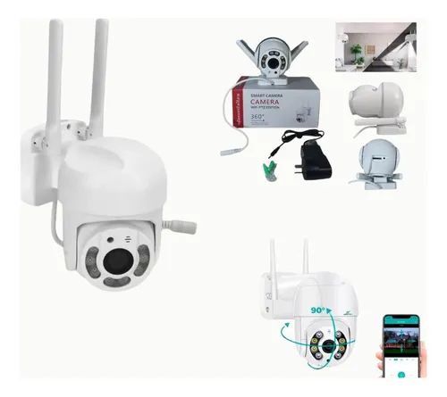 Camara Domo Wifi Ptz Ip 360° Hd 1080p