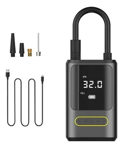 Mini Compresor De Aire Nitsuk Inflador Neumaticos Portatil