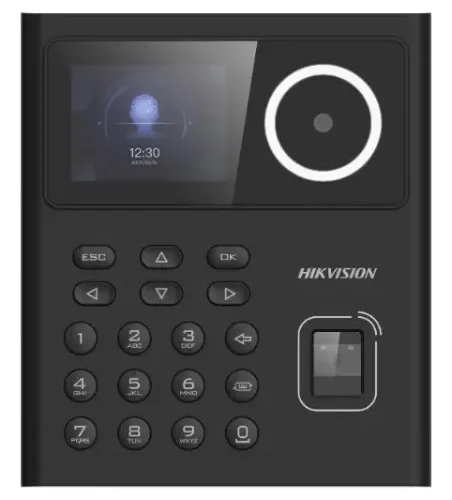 Reloj De Control De Horario Hikvision Ds-k1t320mfwx 220v