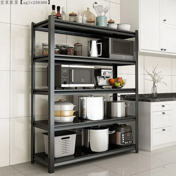 Estantes de ángulo ranurado 100cm x 50cm x 198cm 4 Pisos