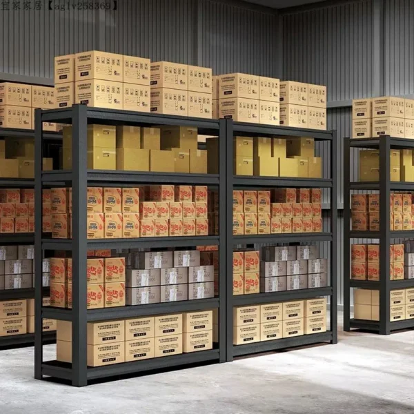 Estantes de ángulo ranurado 100cm x 50cm x 198cm 4 Pisos