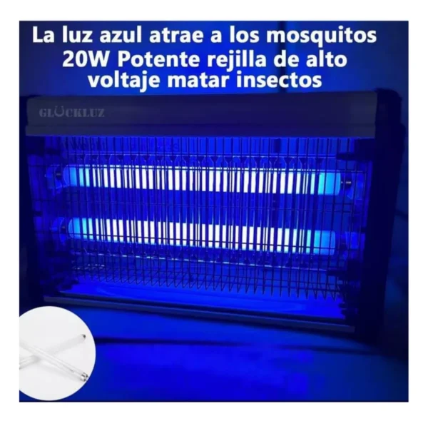 Lampara OM Led Mata Moscas Y Mosquitos Insectos OM-3020