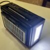 Radio Parlante Bluetooth Recargable Panel Solar + Linterna