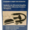 Limpiador A Vapor Portátil Ecológico Limpia Sin Esfuerzo