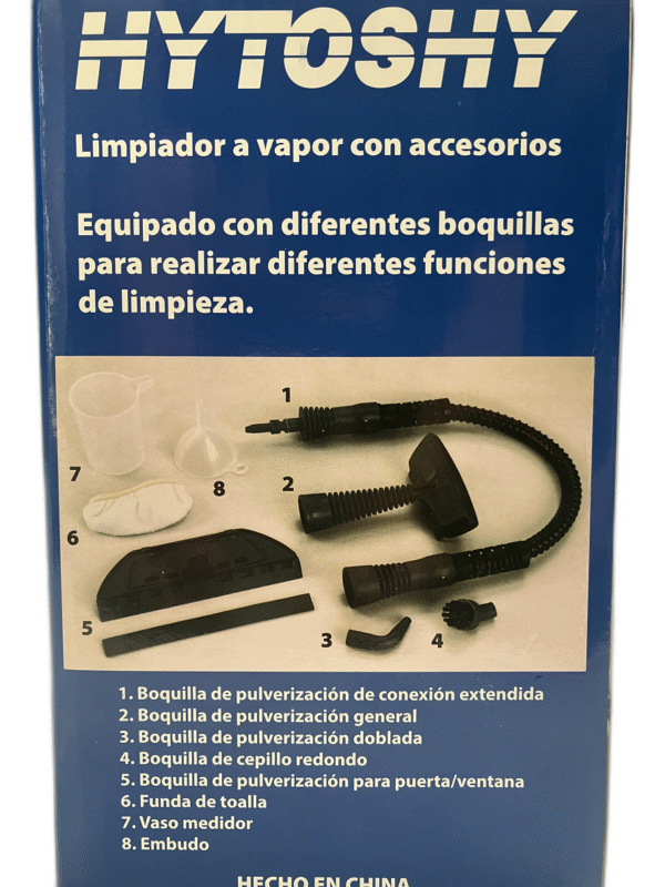 Limpiador A Vapor Portátil Ecológico Limpia Sin Esfuerzo