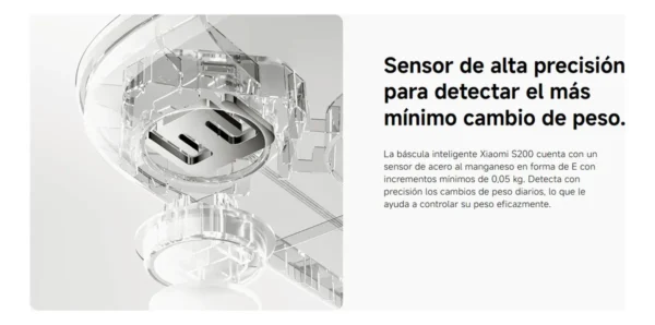Balanza Inteligente Scale S200 Gris Capacidad 150 Kg Medición Precisa