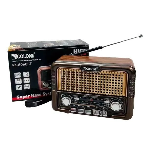 Radio Golon RX-6060BT Con Bluetooth