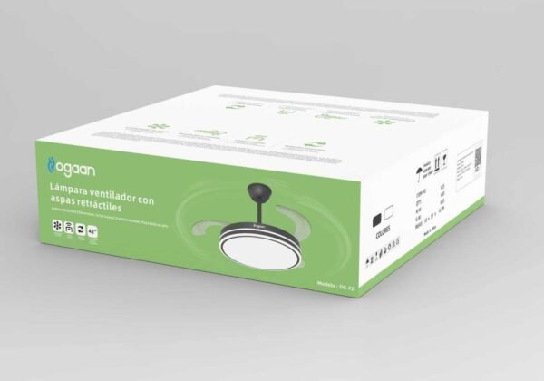 Ventilador De Techo Retractil Ogaan OG-F2