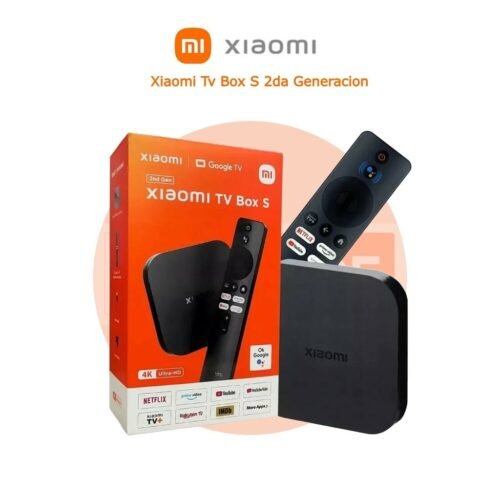 Xiaomi Mi Tv Box S 2nd Control De Voz 4k 8gb