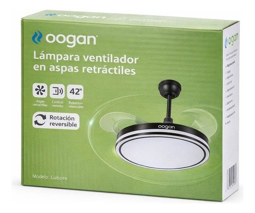 Ventilador De Techo Retractil Ogaan OG-F2