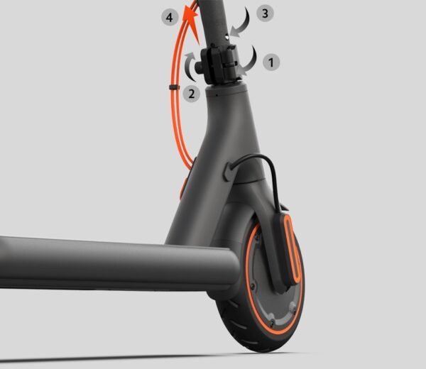 MONOPATIN Scooter Xiaomi Mi Electric Scooter 4 Go Gris