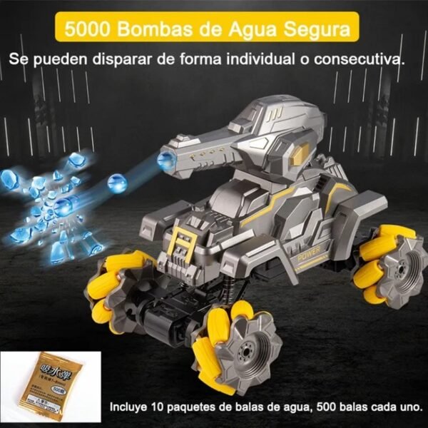 Tanque A Control Remoto Lanza Bomba De Agua 2950Z