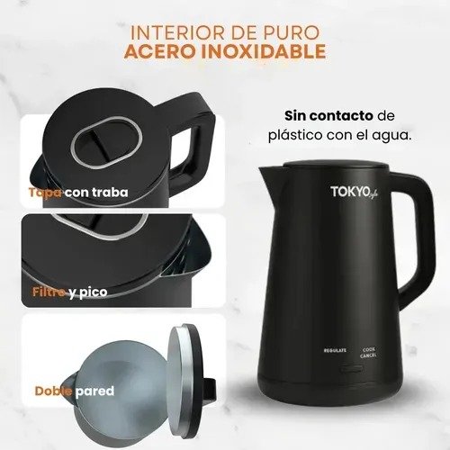 Pava Electrica Digital Tokyo Style 2.2l TOKYO-9