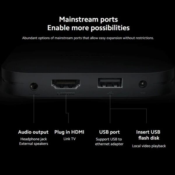 Xiaomi Mi Tv Box S 2nd Control De Voz 4k 8gb